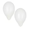 PAPSTAR white latex balloons, 250 mm diameter, 100-Pack, helium suitable 18956
