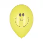PAPSTAR Sunny yellow latex balloon, 250 mm diameter, 800 mm circumference, 1 piece 19463