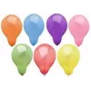 PAPSTAR party balloons, 290 mm diameter, colourful mix, helium suitable, 1 piece (84211)