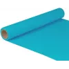 Papstar 82210 Turquoise Paper Table Runner Roll, 400 mm x 5 m, rectangular