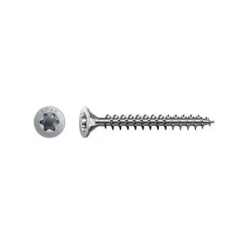 SPAX Universal Screws T20 Countersunk Head WIROX 4 mm x 25 mm, 1000 Pieces 1191010400255