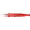 KNIPEX 92 27 62 VDE Precision Tweezers, extra-fine tip, 150 mm, insulated 1000V