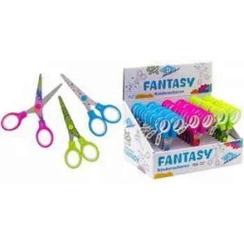 WEDO FANTASY Craft Scissors, Various Designs, for Right-Handers, Stainless Steel, 30-Piece Display 73599