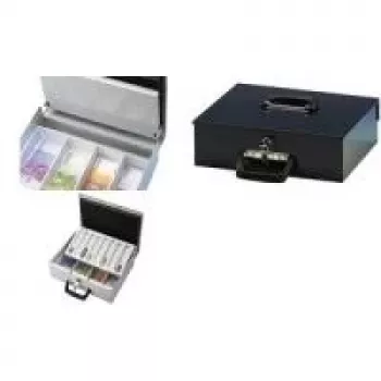WEDO Universa Steel Cash Box Black