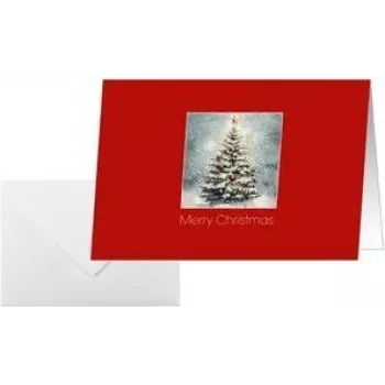 SIGEL DS643 Classic Christmas Card, 115 x 170 mm, Glossy Card 220 g/m², for Inkjet/Laser/Copier, 1 Piece