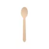 PAPSTAR pure Wooden Spoon, 157 mm, Birch Wood, Natural Light, 500 Pieces, Biodegradable 86941