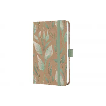 SIGEL weekly planner Pure Sparkle Leaves Plant 2026 Multicoloured - A6 (J6802)