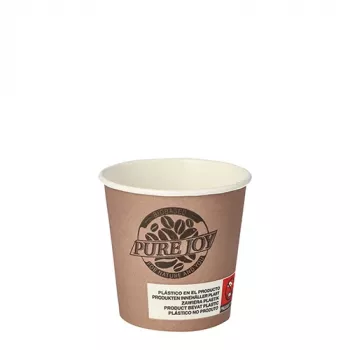 PAPSTAR paper cup Pure Joy, 0.1 l, Ø 6 cm, PLA-coated (87866)