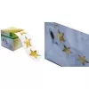 SIGEL Christmas Stars Stickers, Gold Print, 47 x 47 mm, on Roll (CS112)