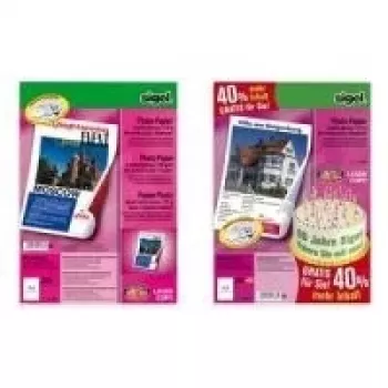 SIGEL Glossy Photo Paper A4 170 g/m² 100 sheets