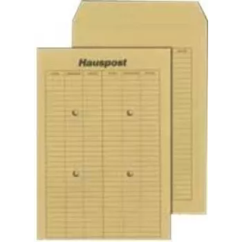 MAILMEDIA Internal Mail Bags 022167 Brown 250-Pack (392047)