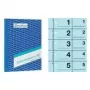 AVERY Cloakroom Numbers Form Book 1-500, A6, 100 sheets, pre-punched for hanging (867)