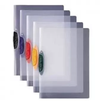 DURABLE SWINGCLIP 30 A4 Transparent Clip Folder (25-Pack) 226001
