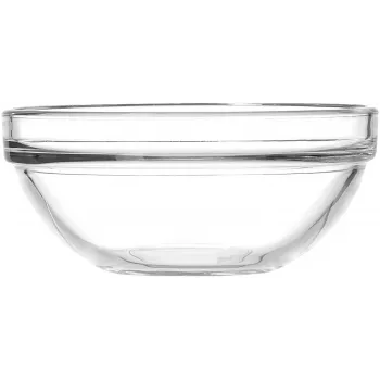 RITZENHOFF & BREKER Snap 4All Glass Bowl Set, 6 Pieces, 120 mm, 250 ml, Transparent 111945