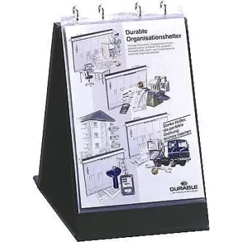 DURABLE Flipchart Sleeves A3 Landscape, 10-pack, Transparent Anti-Glare 857719