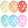 PAPSTAR Dots Colourful Latex Balloons, 29 cm, 100 Pieces 84525