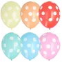 PAPSTAR Dots Colourful Latex Balloons, 29 cm, 100 Pieces 84525