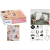 HEYDA Motif Stamp Set Luck, Clear Box, Wooden Stamps, Various Sizes and Designs, 1 Set (204888666)