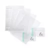 DURABLE CRYSTAL SIGN Replacement Films, 148 x 148 mm, Transparent, 10 Sheets (483219)