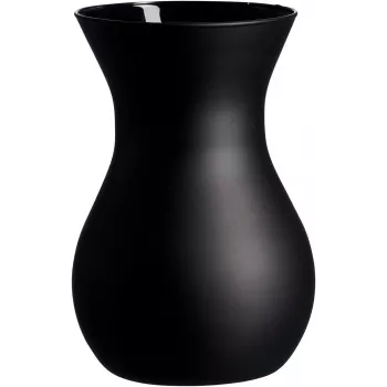 Ritzenhoff & Breker ANNALENA Matte Black Conical Glass Flower Vase, 180 mm 816693