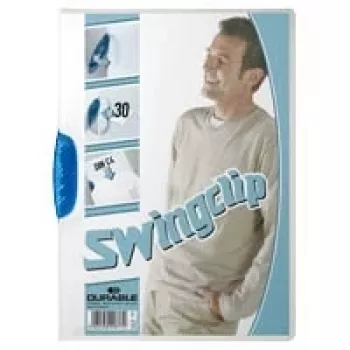DURABLE SWINGCLIP® 30 A4 transparent clip folder - 25-pack (226006)