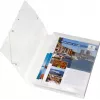 HERLITZ Document Box DIN A4, Polypropylene, Transparent, 40 mm Spine, 250 x 40 x 330 mm 1948678