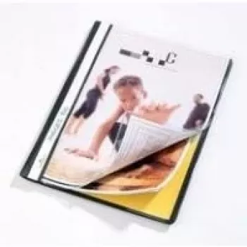 DURABLE DURAPLUS presentation folder A4+ transparent polypropylene 25-pack 257906
