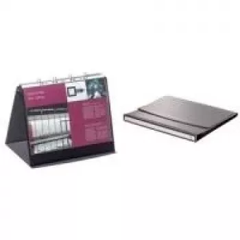 DURABLE DURASTAR A3 Desk Flipchart in Landscape Format Black 856939