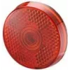 FISCHER Bicycle LED Flashing Safety Light with Clip Attachment for Clothing, Bags and Backpacks, Black (85467)