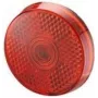 FISCHER Bicycle LED Flashing Safety Light with Clip Attachment for Clothing, Bags and Backpacks, Black (85467)
