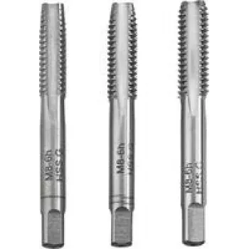 KWB 443304 Hand Tap Set M4 x 0.7 mm DIN 352 HSS, 3 Pieces