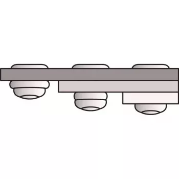 GESIPA PolyGrip Blind Rivet 4.8 x 17.0 mm Aluminium/Steel, 500 Pieces 1433833