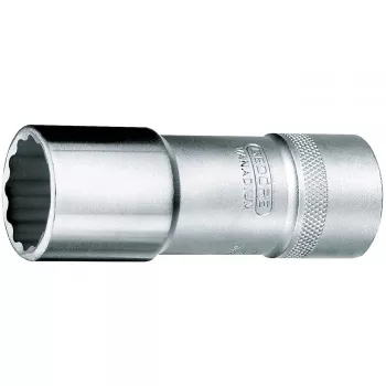 GEDORE D 19 L 13 Long Socket, 13 mm, 1/2 inch Drive, UD Profile 6140170