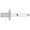Gesipa Blind Rivet Al/Steel 5x25mm Large Head K14 Grip Range 15.0-20.0mm (250-Pack) 1454126