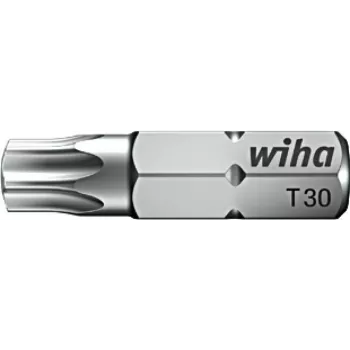Wiha Torx Screwdriver Bit T15, 25 mm, 1/4 inch Hex Shank 7015Z/T15-25