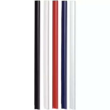 DURABLE Clamp Bars A4 3 mm, 50-Pack, Black 293001