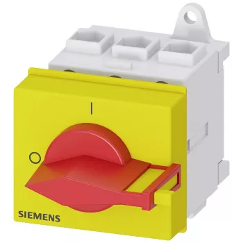 Siemens SENTRON 3LD2 3-Pole load break switch 25A 690V red/yellow 3LD21300TK13
