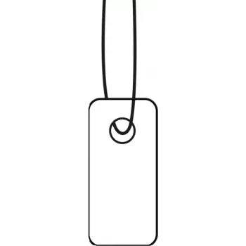 HERMA 6931 Threaded Marking Tags, White, 7 x 15 mm, 1000 Tags