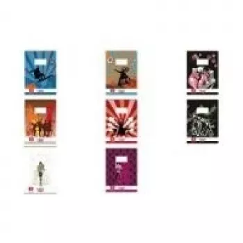 Herlitz X-Book exercise book A4, squared with 2 margins, 16 sheets, 80 g/m², wood-free, FSC-certified 3322807