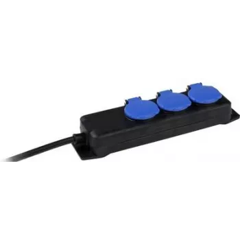AS SCHWABE 3-Way socket adapter without switch (38601)