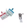 DURABLE Name Badge Holder 60 x 90 mm with Clip, Transparent, 25-Pack 810606