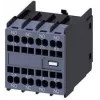 Siemens Auxiliary Switch Block 3RH2911-2GA31, 1 NO + 1 NC, Screw Connection, Front Mounting