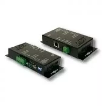 EXSYS EX-6051IS Industrial Ethernet to RS-422/485 Serial Device Server with Optical Isolation, Metal Housing