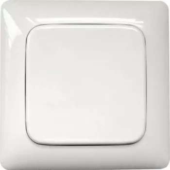 Eltako FT55R Wireless Remote Control, Surface-Mounted, 30 m Range, White 30000226
