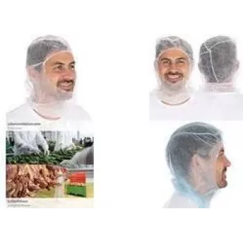 HYGOSTAR PP Astro Cap Industry White One Size, 100 Pieces (13240)
