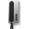 Siedle HTA 811-0 E/S Door Telephone Handset - Black with Stainless Steel Design Elements 200041543-00