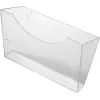 HELIT H6103008 Wall Mount for Brochure Holder, Grey-Transparent