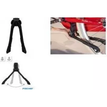 FISCHER Bicycle Stand Aluminium Black (50176:FISCHER)