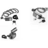 FISCHER FAHRRAD Spiral Cable Lock Anthracite with Alarm Key Lock 85908:FISCHER