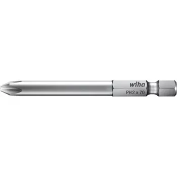Wiha Phillips PH1 25mm Hex E6.3 Chrome Vanadium Bit 22509